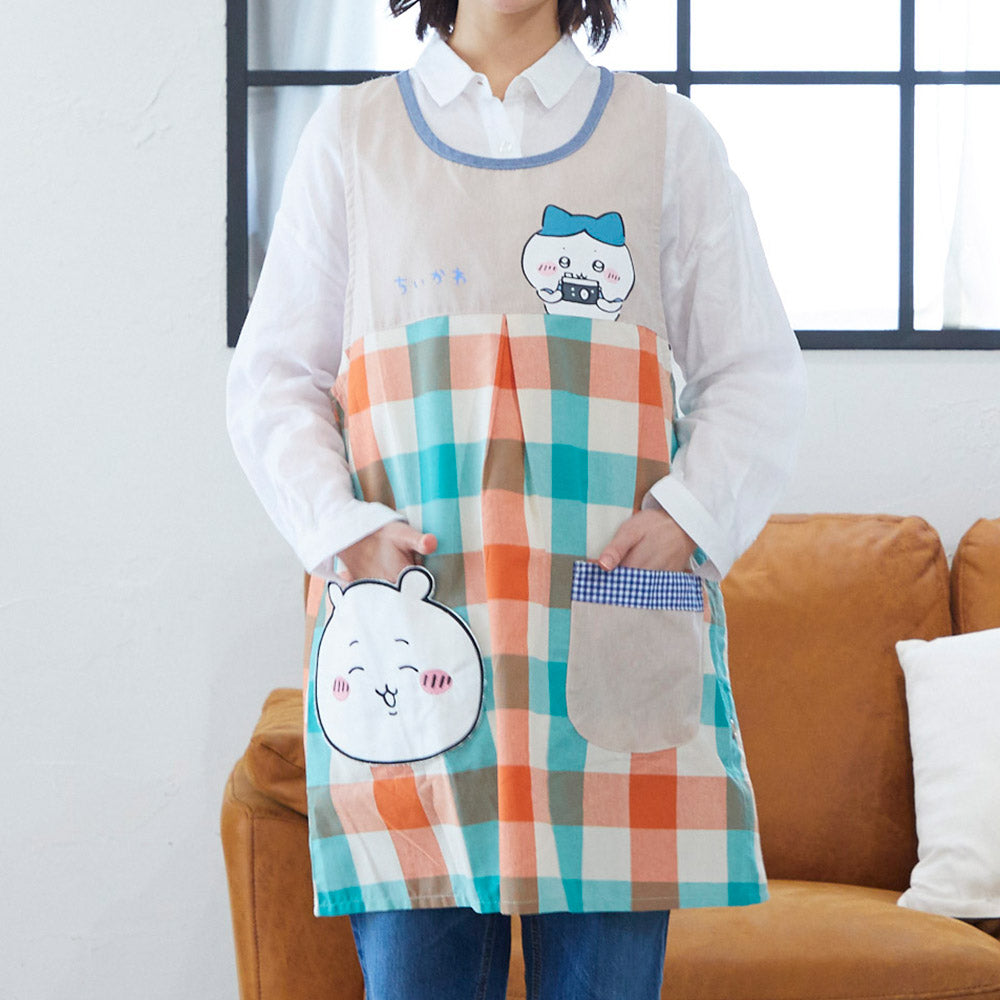 吉伊卡哇 圍裙（我要拍照～） ちいかわ エプロン（撮りま～す）