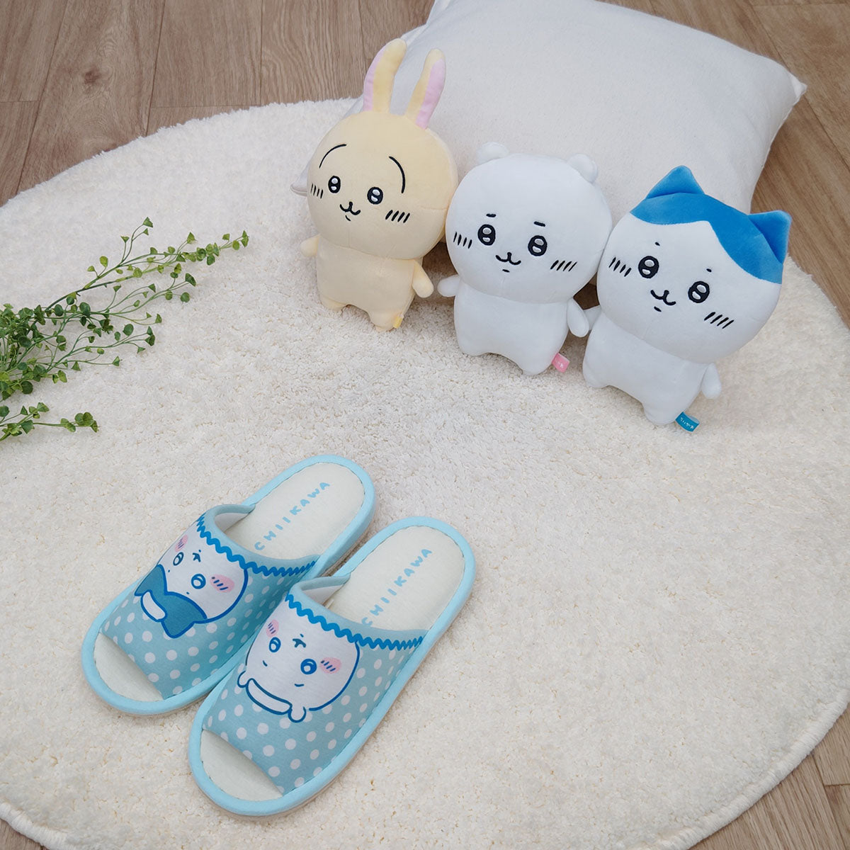 吉伊卡哇 開放式拖鞋 BL ちいかわ オープンスリッパ BL