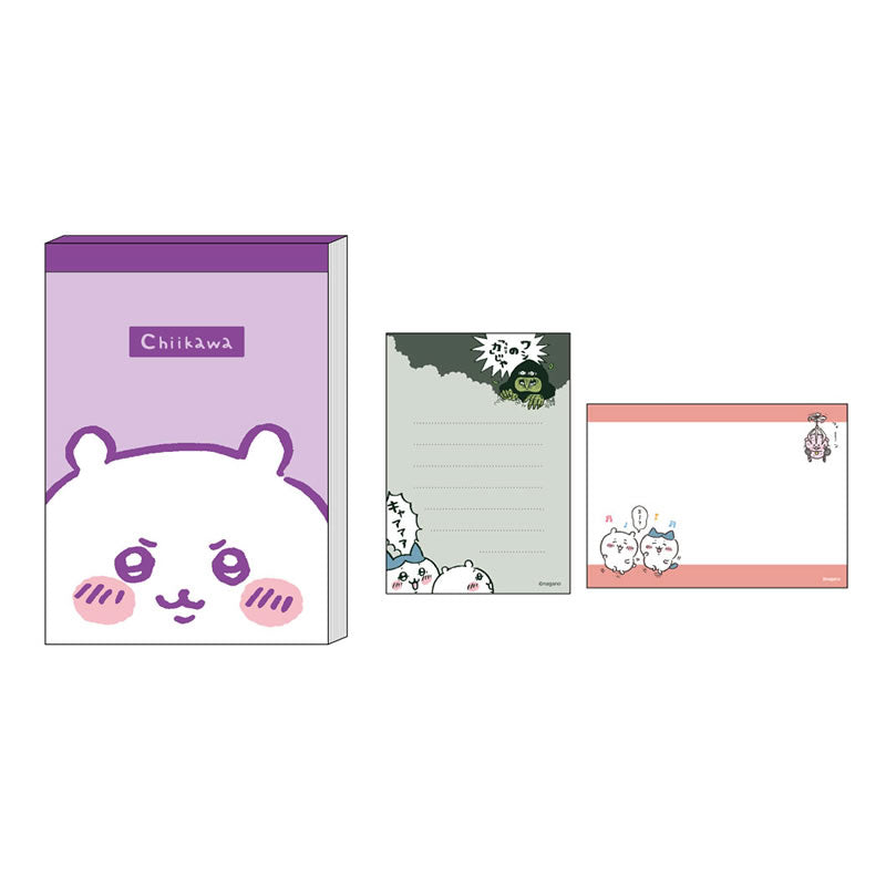 吉伊卡哇 迷你便簽紙 可怕的傢伙 ちいかわ メモミニ こわいやつ