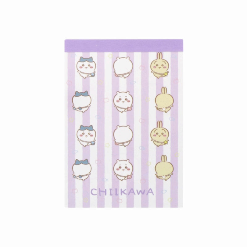 吉伊卡哇 迷你便簽紙（外出B） ちいかわ メモミニ（おでかけB）