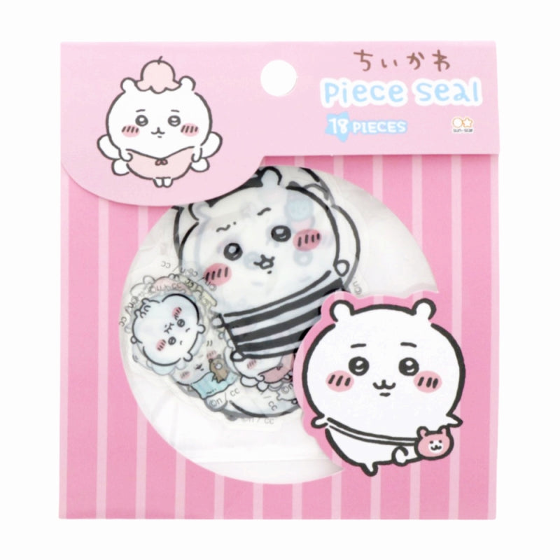吉伊卡哇 透明貼片（吉伊卡哇） ちいかわ クリアピースシール（ちいかわ）