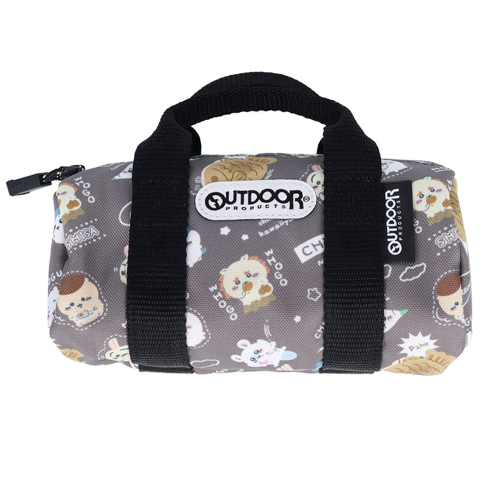 吉伊卡哇 筆袋 R.BOSTON OD26（炭灰色） ちいかわ ペンケース R.BOSTON OD26（チャコールグレー）