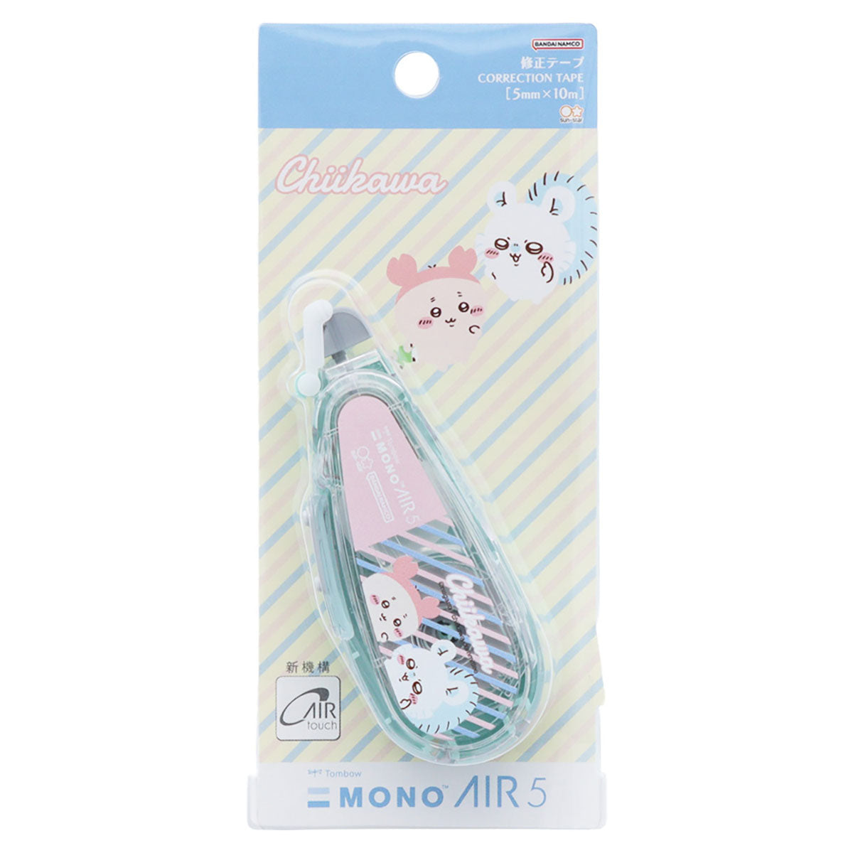 吉伊卡哇 Monoea修正帶 補充包（吉伊卡哇B） ちいかわ モノエアー修正テープ つめ替えタイプ（ちいかわB）