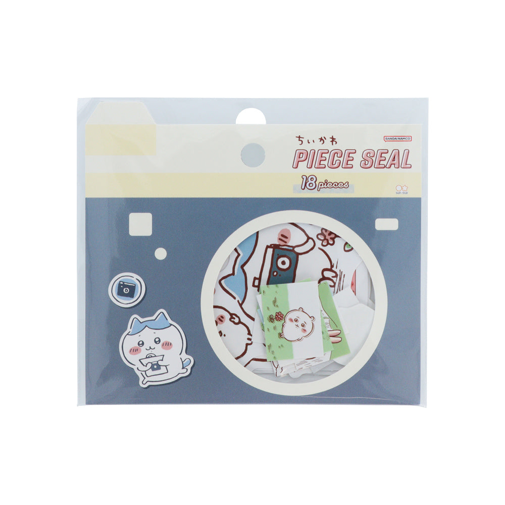 吉伊卡哇 拼圖貼紙（相機） ちいかわ ピースシール（カメラ）