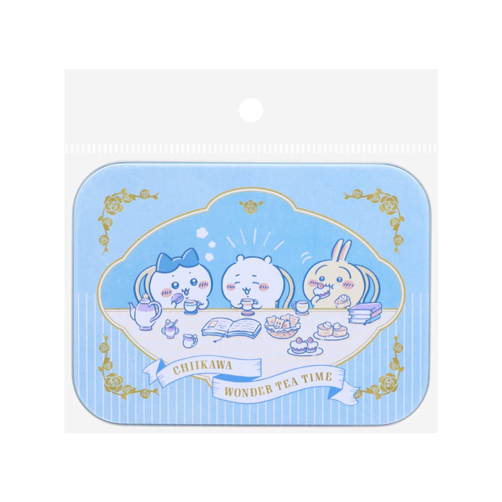 吉伊卡哇 罐裝便簽（茶時A） ちいかわ 缶入りメモ（ティータイムA）