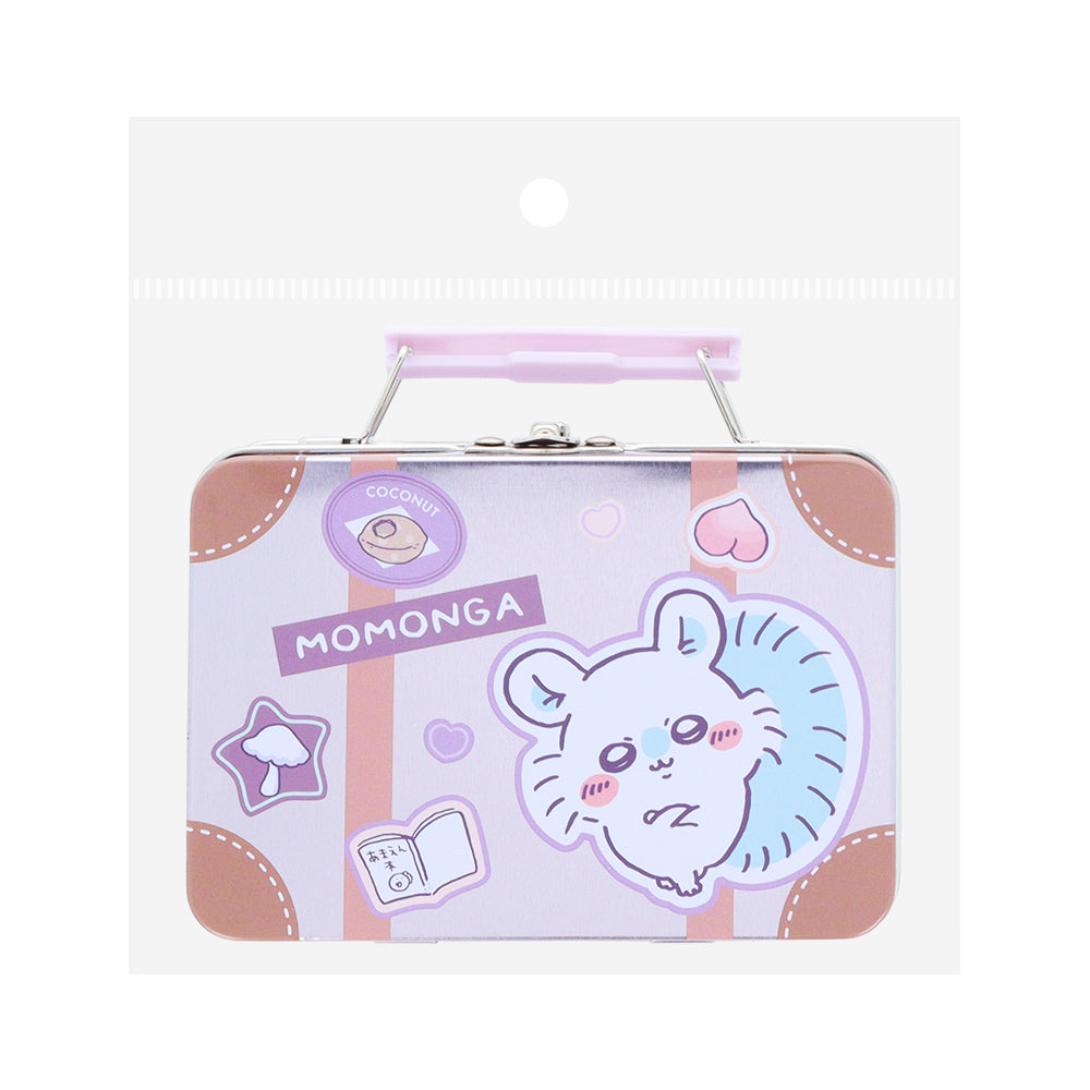 吉伊卡哇 鐵盒迷你信封組（莫莫加） ちいかわ 缶入ミニレターセット（モモンガ）