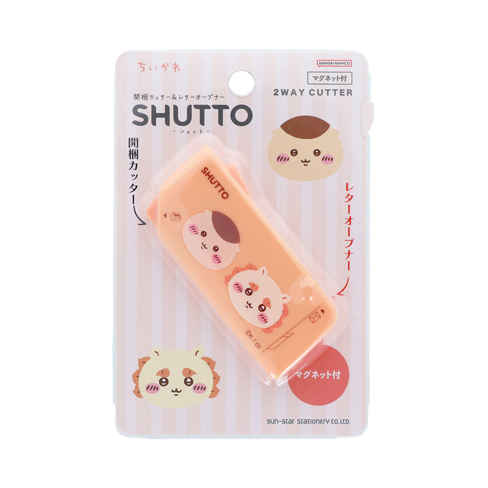 吉伊卡哇 SHUTTO (栗子饅頭×風獅爺) ちいかわ SHUTTO（くりまんじゅう×シーサー）