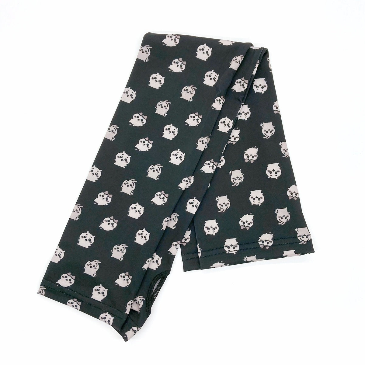 吉伊卡哇 袖套 (滿版 黑色) ちいかわ アームカバー（総柄 ブラック）