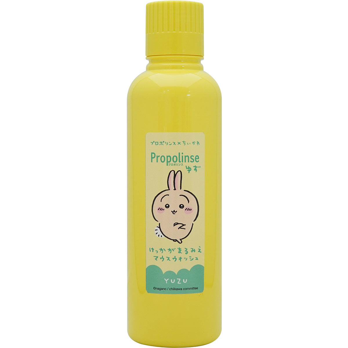 吉伊卡哇 日常用漱口水 600mL（柚子） ちいかわ プロポリンス 600mL（ゆず）