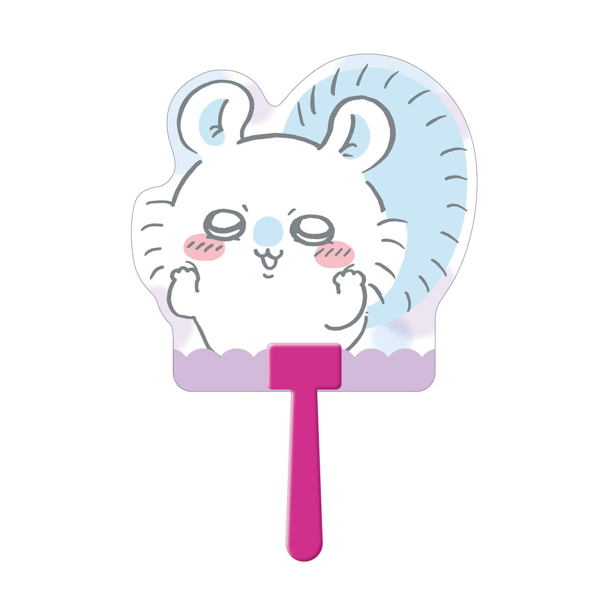 立體圓扇（莫莫加2） ダイカットうちわ（モモンガ2）