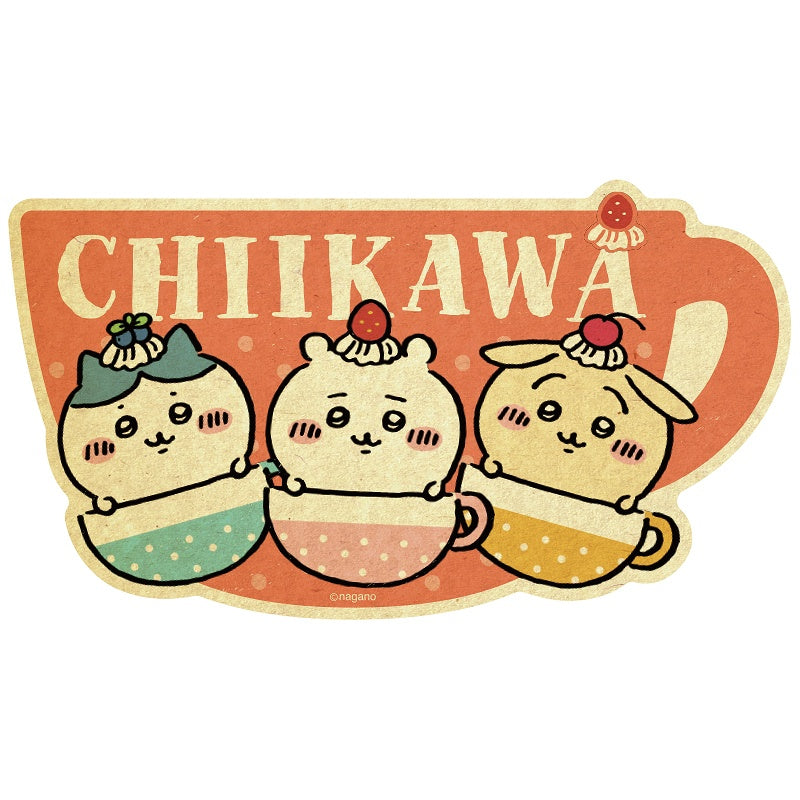 吉伊卡哇 旅行貼紙 杯中 ちいかわ トラベルステッカー カップイン