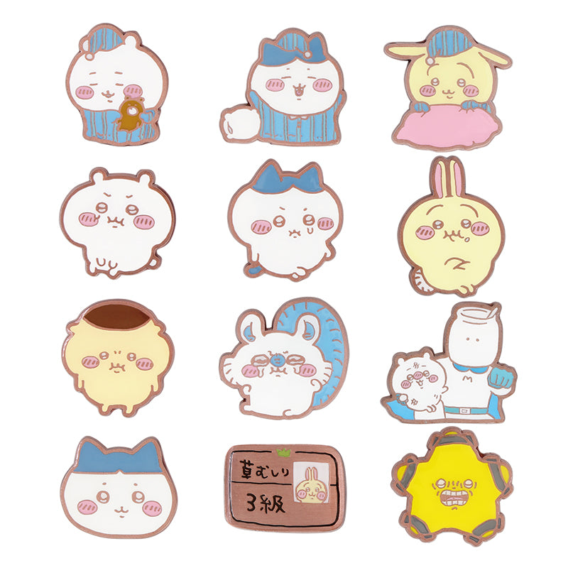 吉伊卡哇 徽章收藏2（1BOX/12個入） ちいかわ ピンズコレクション2（1BOX／12個入）