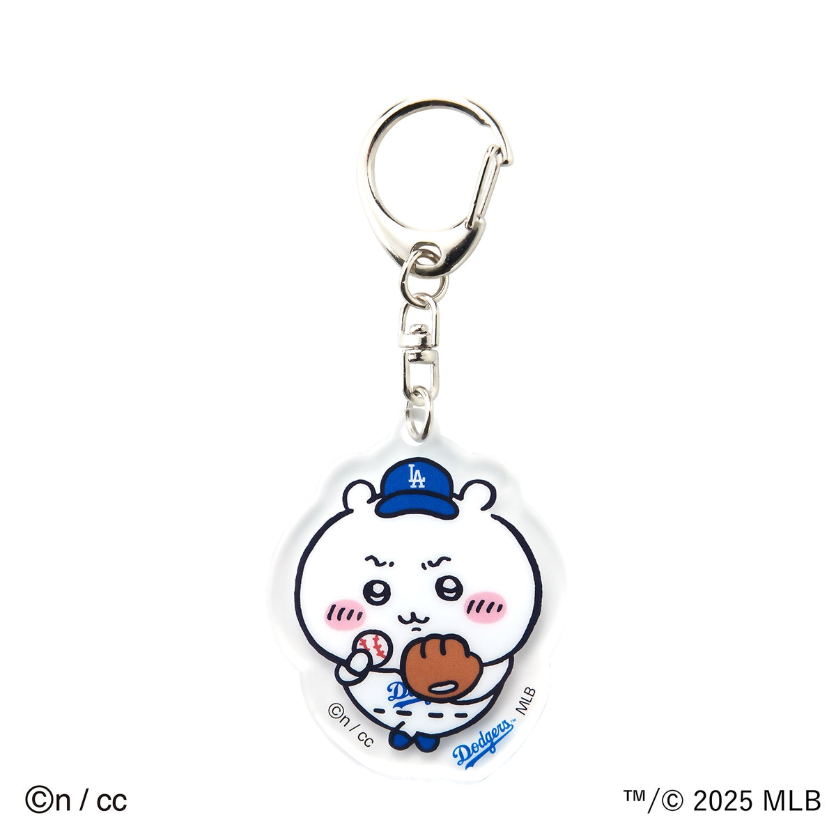 吉伊卡哇×MLB TOKYO SERIES 亞克力鑰匙圈 ① 吉伊卡哇 ちいかわ×MLB TOKYO SERIES アクリルキーホルダー①ちいかわ