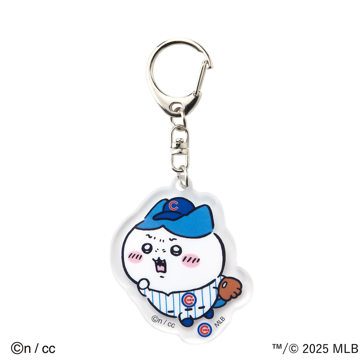 吉伊卡哇×MLB TOKYO SERIES 亞克力鑰匙圈 ② 小八貓 ちいかわ×MLB TOKYO SERIES アクリルキーホルダー②ハチワレ