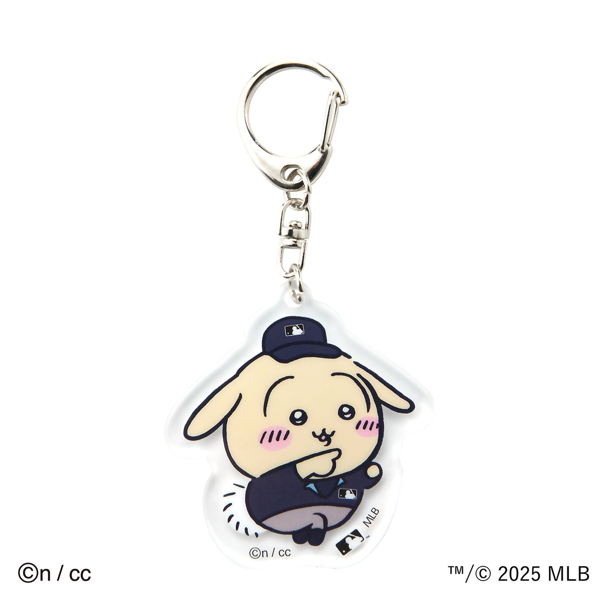 吉伊卡哇×MLB TOKYO SERIES 亞克力鑰匙圈 ③ 兔兔 ちいかわ×MLB TOKYO SERIES アクリルキーホルダー③うさぎ