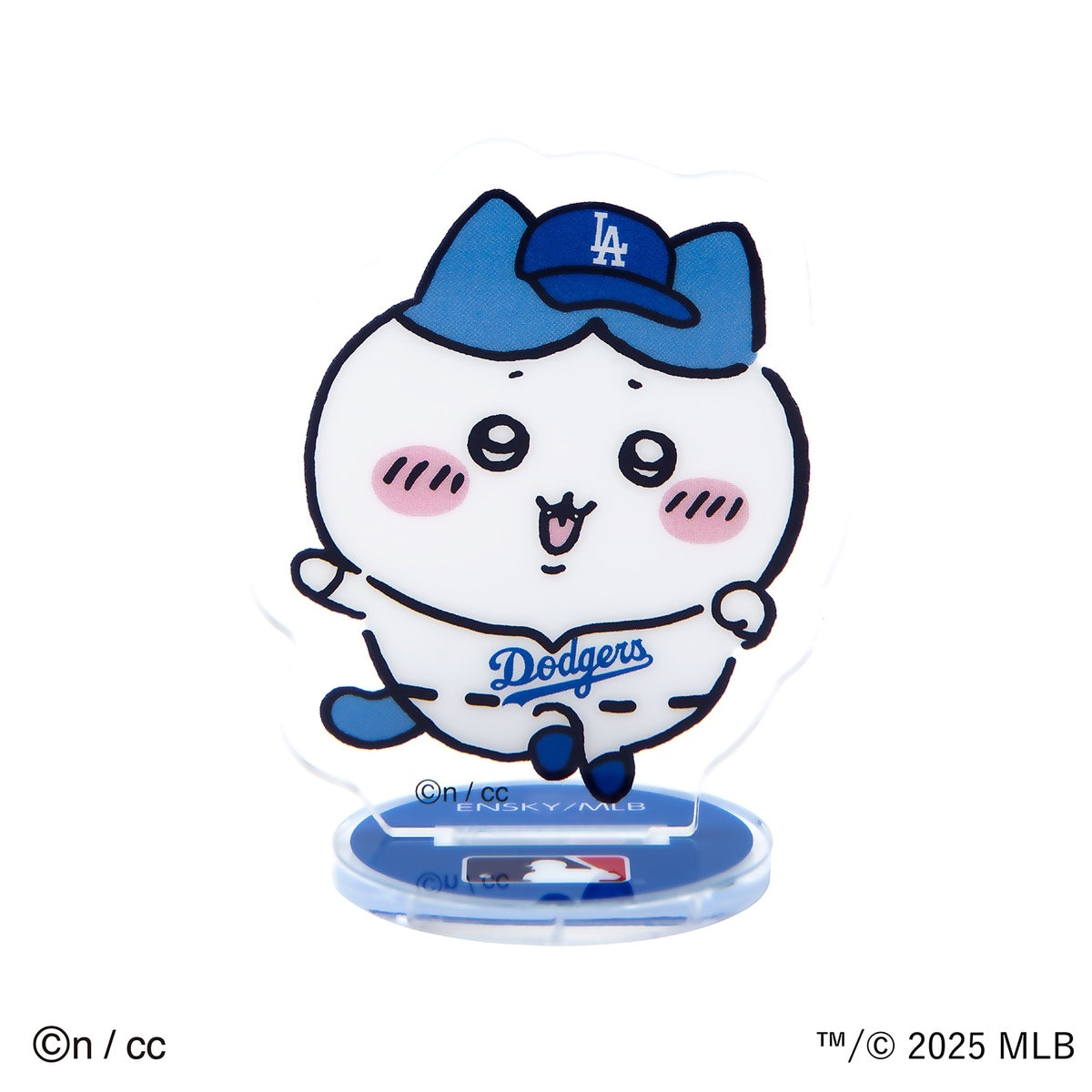 吉伊卡哇×MLB TOKYO SERIES 亞克力立牌 ② 小八貓（道奇隊） ちいかわ×MLB TOKYO SERIES アクリルスタンド②ハチワレ（ドジャース）
