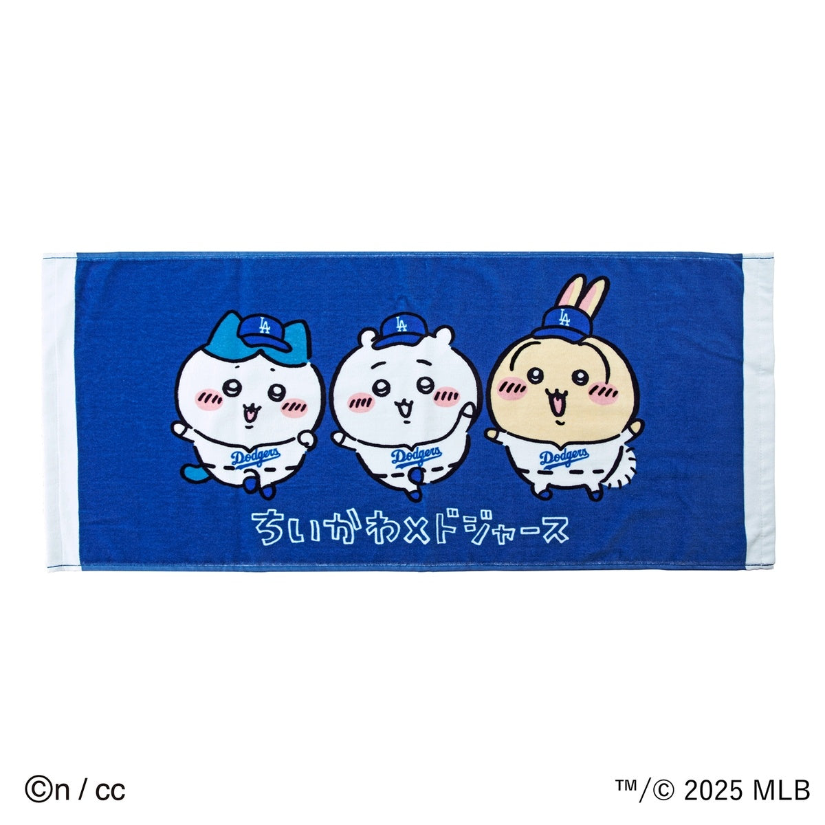 吉伊卡哇×MLB TOKYO SERIES 面巾 (道奇隊) ちいかわ×MLB TOKYO SERIES フェイスタオル（ドジャース）