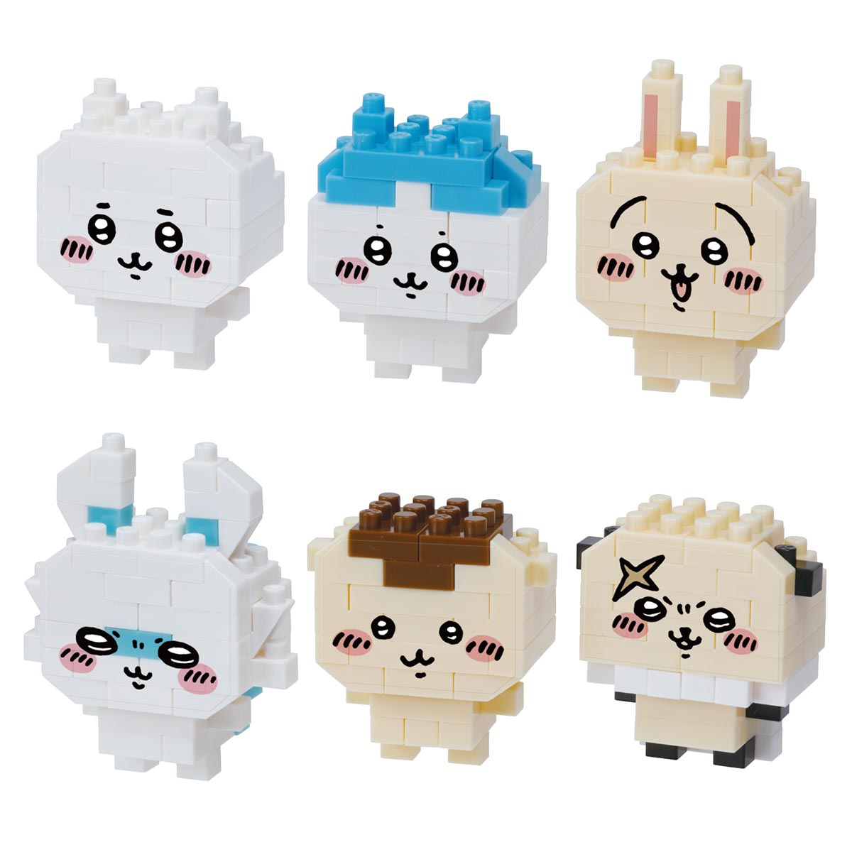 吉伊卡哇 納米積木 迷你納米（全6種）1盒6個入 ちいかわ ナノブロック ミニナノ（全6種）1BOX 6個入