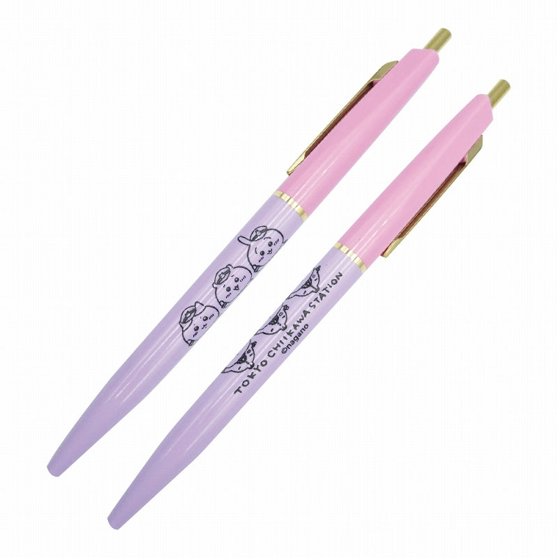 吉伊卡哇 復古原子筆 全員車站長（吉伊卡哇） ちいかわ アンテリックボールペン みんなで駅長さん ちいかわ