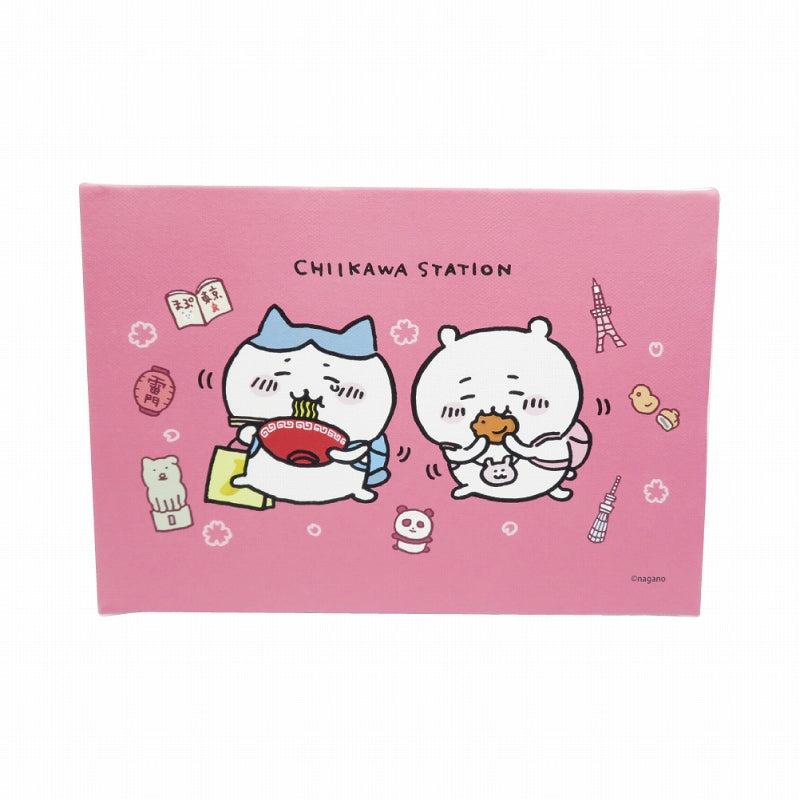 吉伊卡哇 壁掛畫 中號 觀光去～（吉伊卡哇） ちいかわ ウォールキャンバスM 観光だー ちいかわ