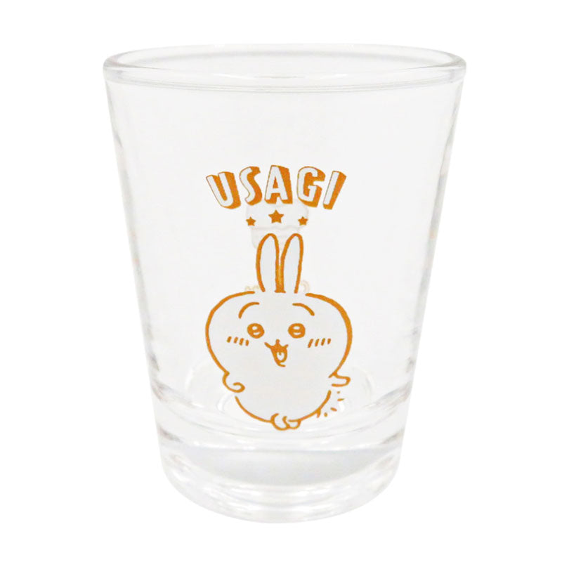 吉伊卡哇 迷你玻璃杯（兔兔） ちいかわ ミニグラス（うさぎ）