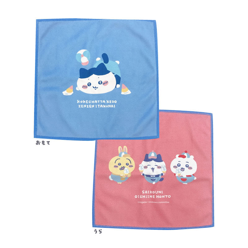 吉伊卡哇 期待遊樂園 雙面迷你毛巾 ちいかわ ワクワクゆうえんち 両面ミニタオル