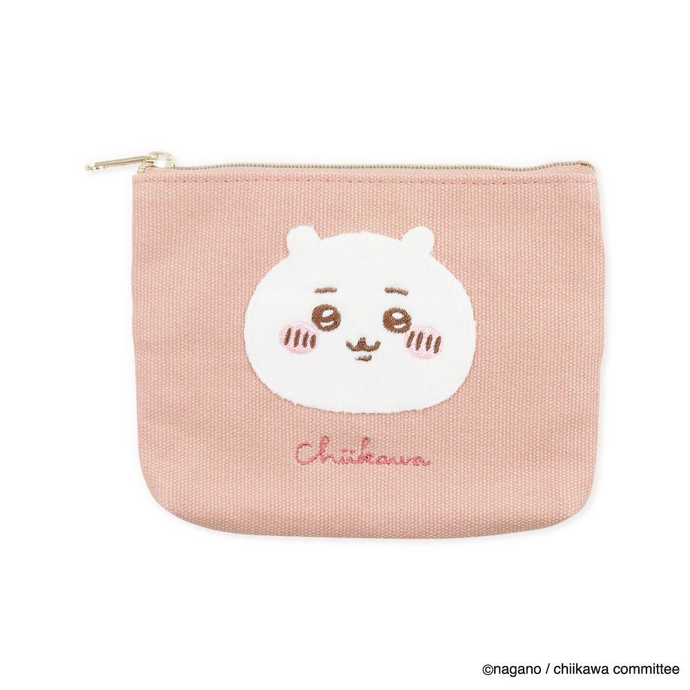 吉伊卡哇 輕軟布貼 面紙小包（吉伊卡哇） ちいかわ ふわふわワッペン ティッシュポーチ（ちいかわ）