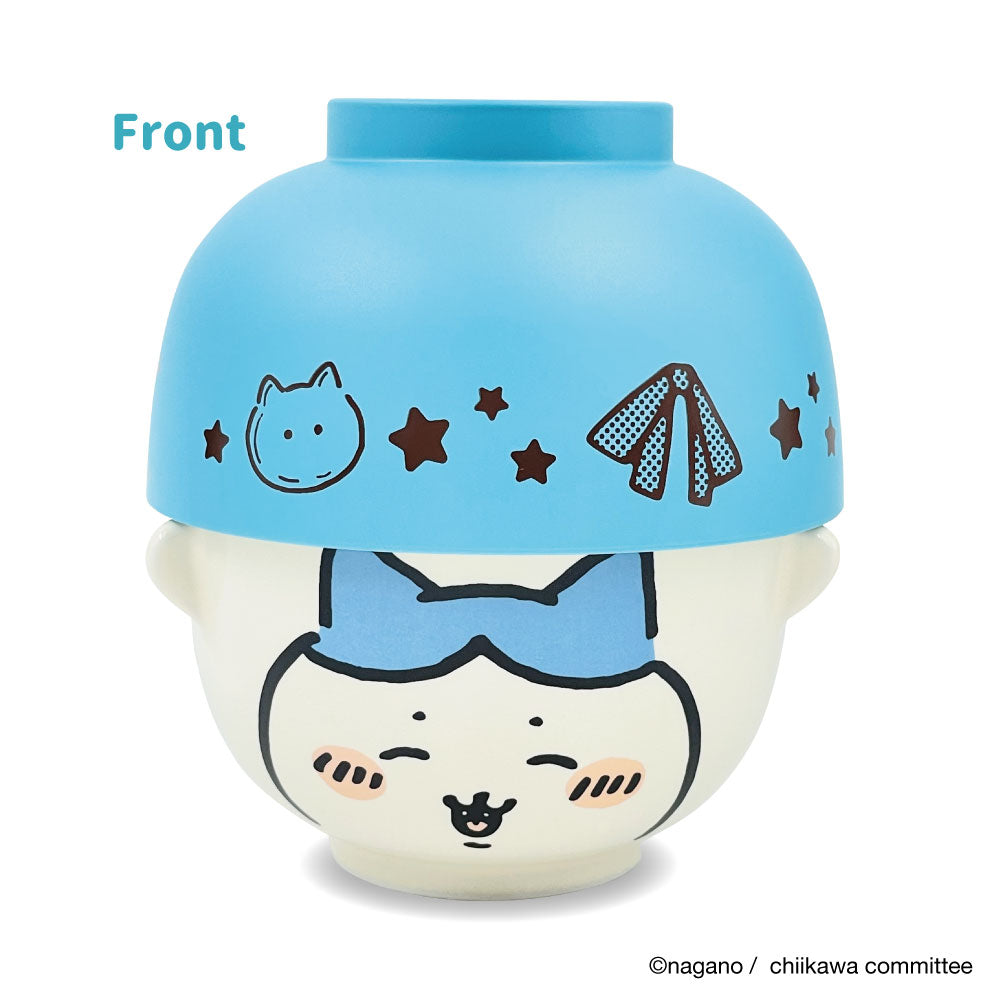 吉伊卡哇 汁碗茶碗組（小八貓） ちいかわ 汁椀茶碗セット（ハチワレ）