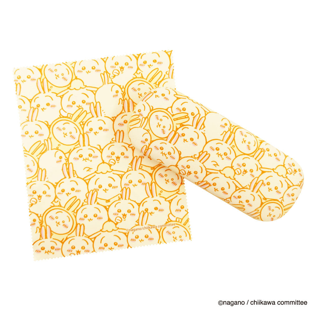 吉伊卡哇 眼鏡盒（緊緊抱著兔子） ちいかわ メガネケース（ぎゅぎゅっとうさぎ）