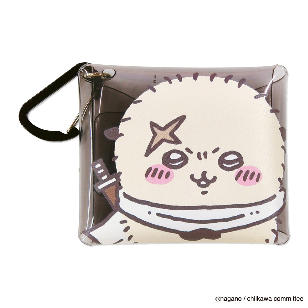 吉伊卡哇 透明多功能小袋SS（海獺） ちいかわ クリアマルチケースSS（ラッコ）