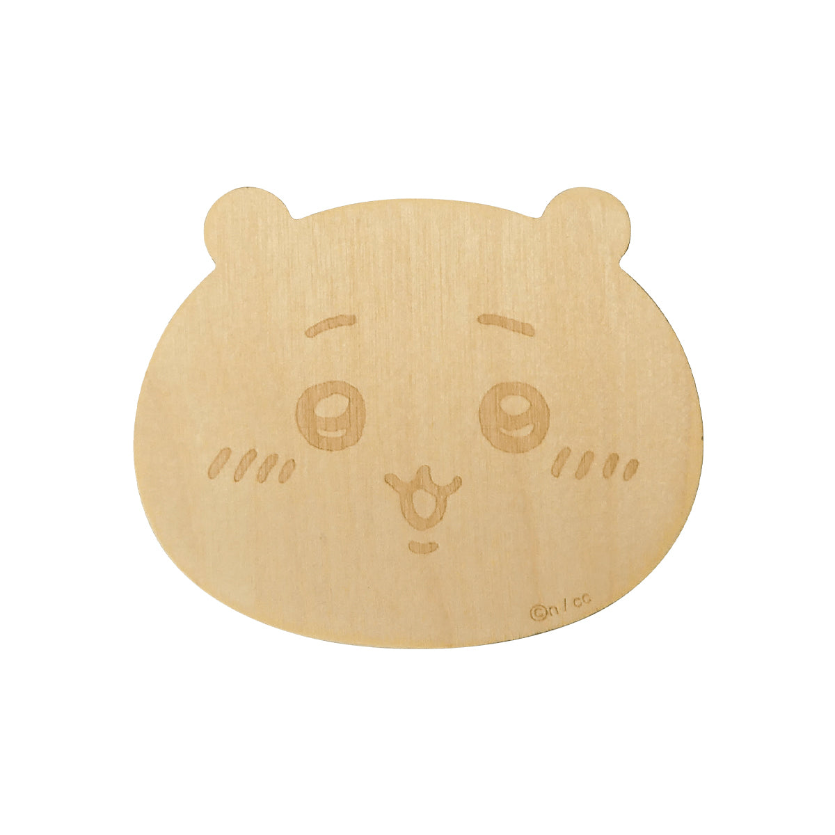 吉伊卡哇 木質杯墊（吉伊卡哇） ちいかわ 木製コースター（ちいかわ）