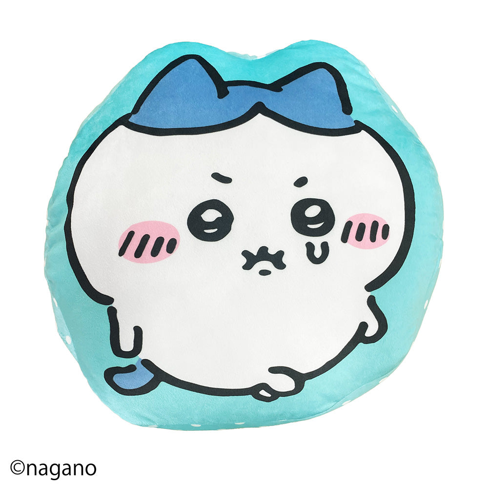 吉伊卡哇 扁軟枕頭靠墊（小八貓） ちいかわ プン もちもちまくらクッション（ハチワレ）