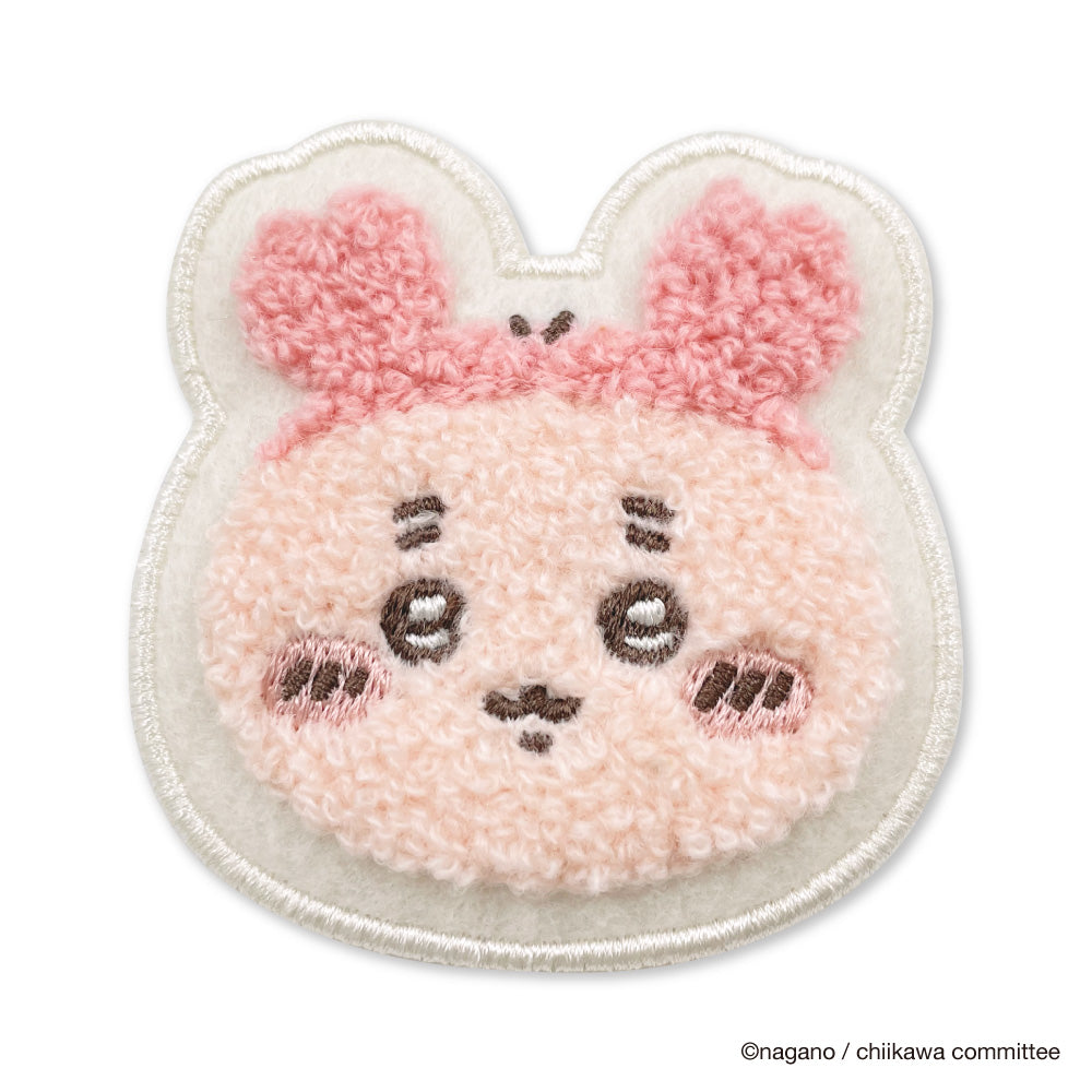 吉伊卡哇 刺繡徽章（螃蟹） ちいかわ サガラバッジ（古本屋）