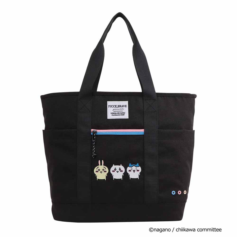 吉伊卡哇×FICCE,BRAVE 手提袋 ちいかわ×FICCE,BRAVE トートバッグ