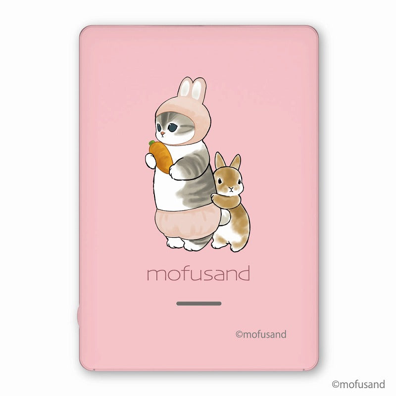 mofusand 移動電池5000（兔仔貓) mofusand モバイルバッテリー5000(うさにゃん)