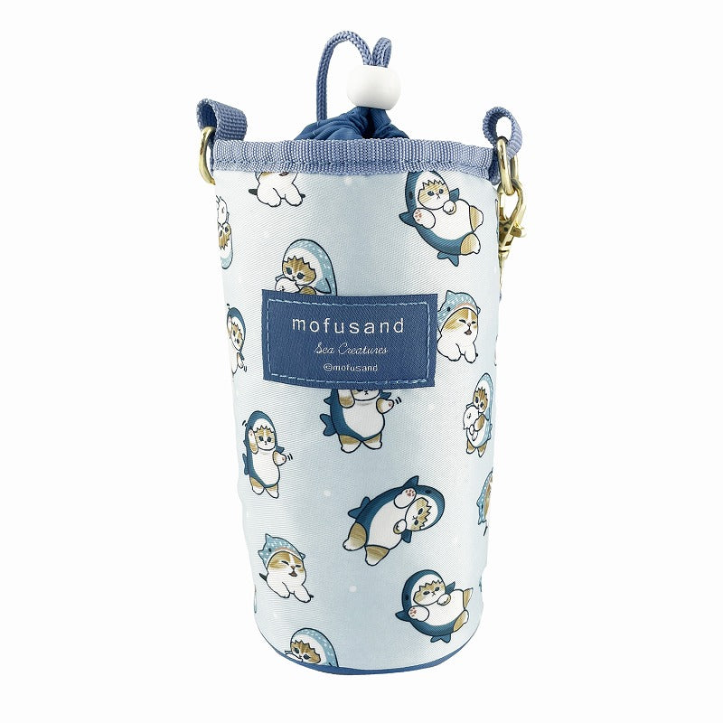 mofusand 寵物瓶支架（鯊魚貓) mofusand ペットボトルホルダー(サメにゃん)