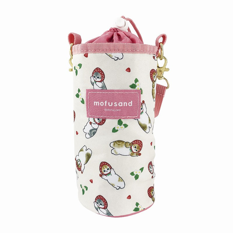 mofusand 寵物瓶架（草莓） mofusand ペットボトルホルダー(いちご)