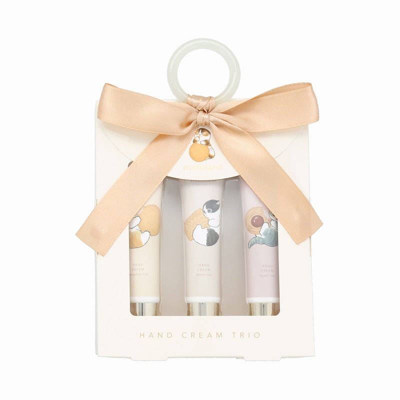 mofusand 手奶油三重奏（白色） mofusand ハンドクリームトリオ(WHITE)