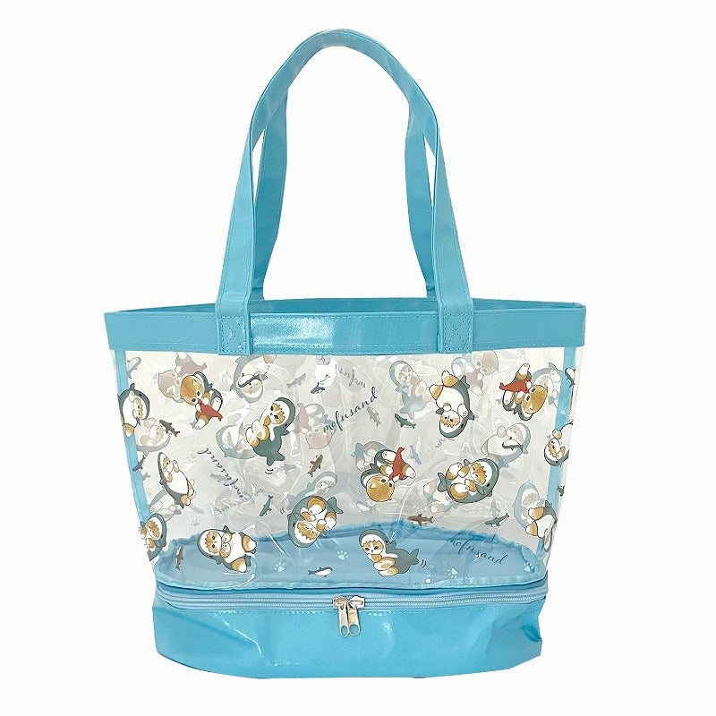 mofusand 帶拉鍊的夏季包 mofusand ファスナー付サマーバッグ