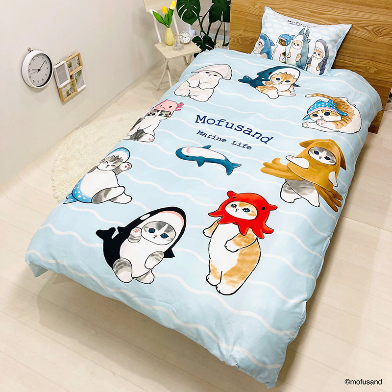 mofusand Kake Futon＆Pillowcase 2-件套裝 mofusand 掛布団＆枕カバー2点セット