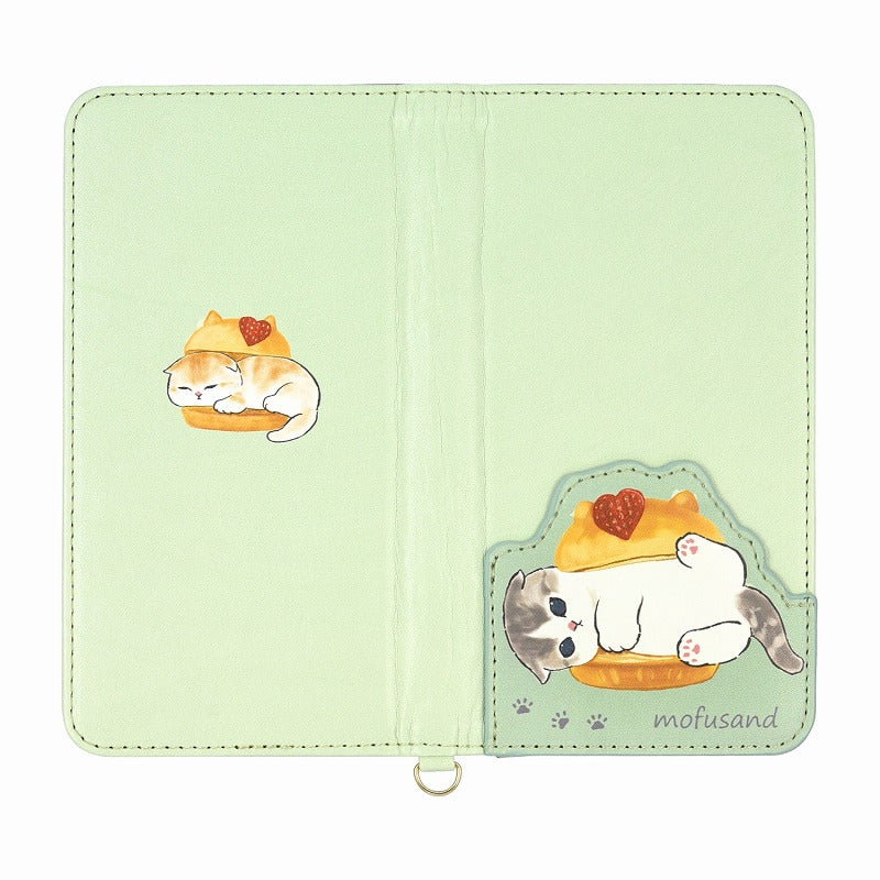 mofusand 模擬 –  cut多-Flip蓋M +（甜点貓) mofusand ダイカットマルチフリップカバー M＋(スイーツにゃん)