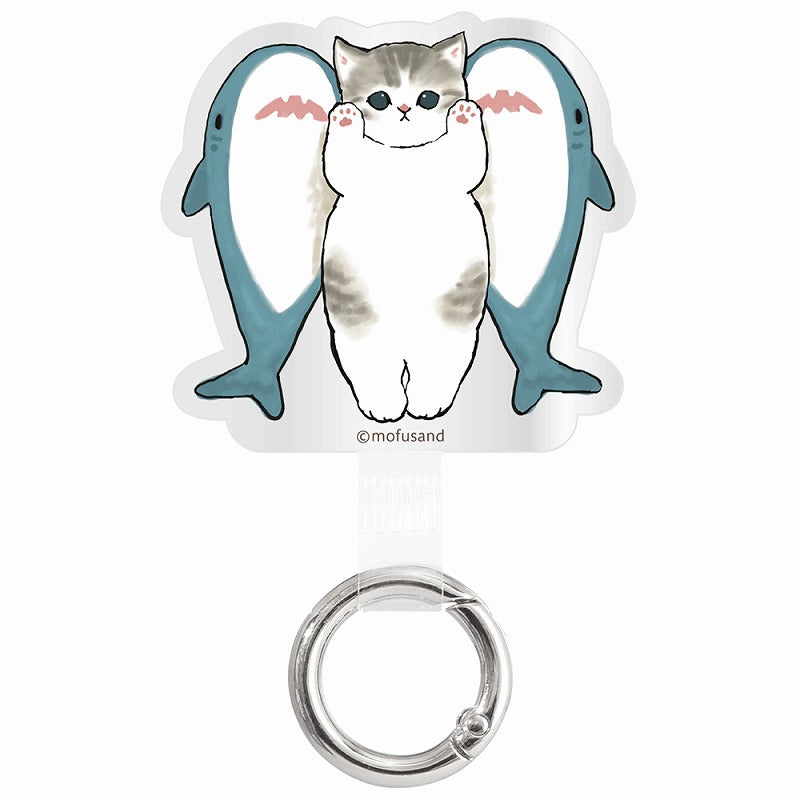 mofusand 多加（鯊魚貓) mofusand マルチリングプラス(サメにゃん)