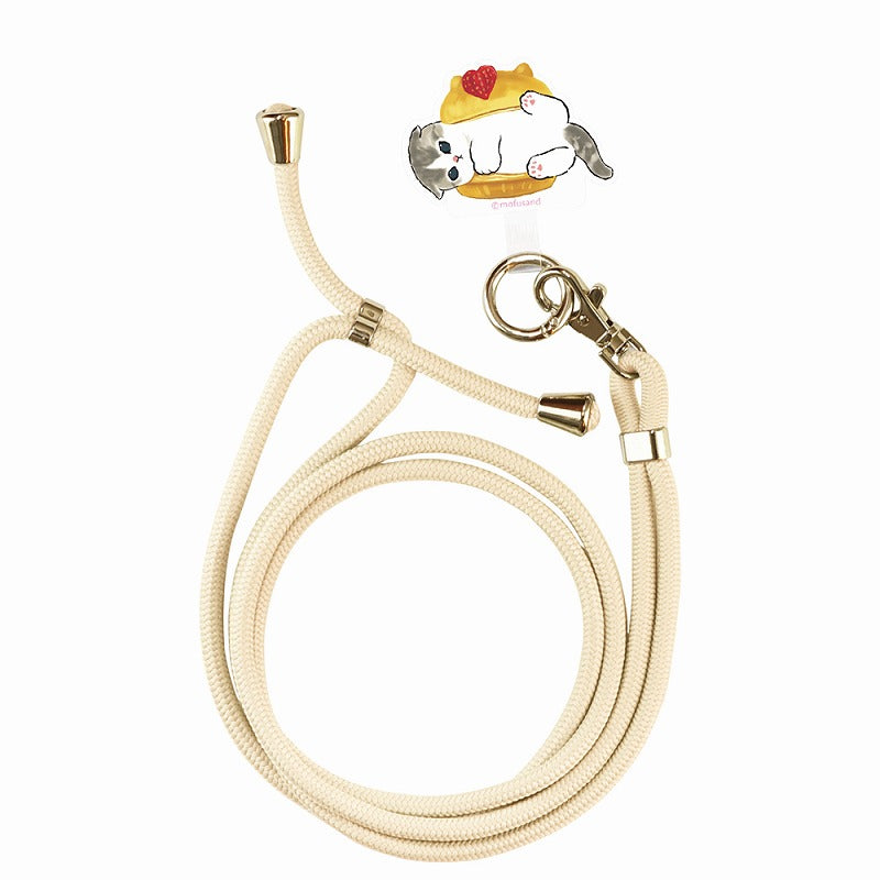 mofusand 多和皮帶集（甜点貓) mofusand マルチリングプラスストラップセット(スイーツにゃん)