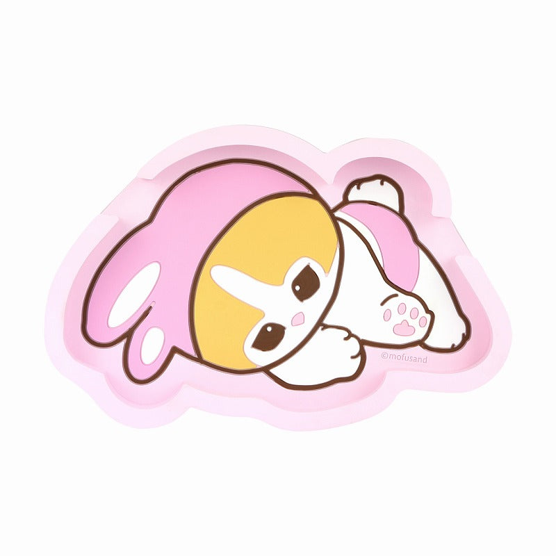 mofusand 智能手機架托盤（兔仔貓) mofusand スマホスタンドトレイ(うさにゃん)