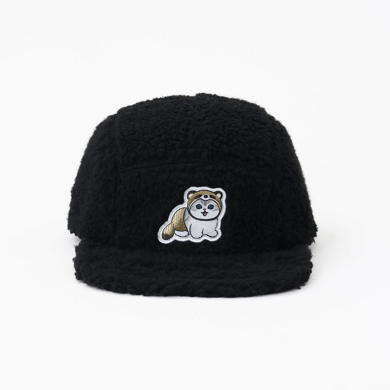 mofusand Mokomoko Cap Nyan Pants Tanuki Black mofusand もこもこCAP にゃんパンツたぬき ブラック