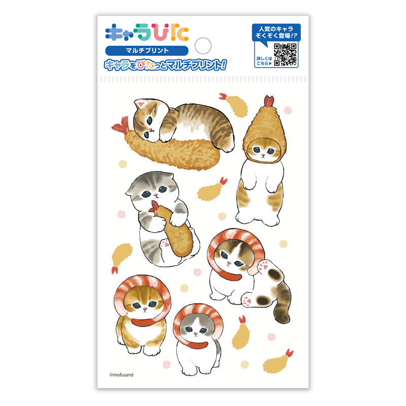 mofusand 角色Pita多打印紙①明信片2 mofusand キャラぴた マルチプリントシート①はがき2