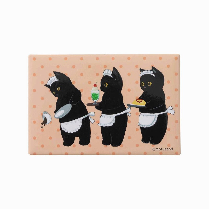 mofusand 方磁鐵（女服務員） mofusand スクエアマグネット (ウエイトレス)