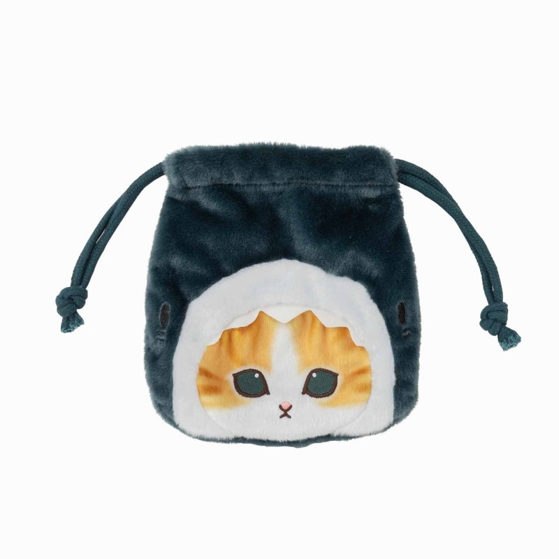 mofusand 鯊魚貓 Okao牽引串 mofusand サメにゃん おかお巾着