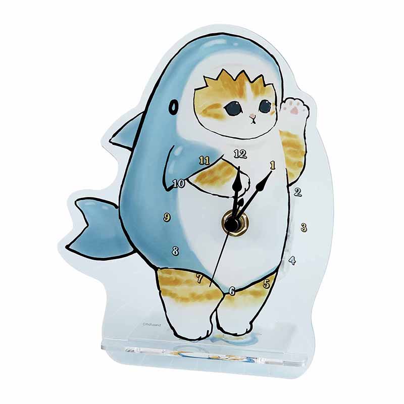 mofusand 鯊魚貓彎曲時鐘 mofusand サメにゃんの腹時計
