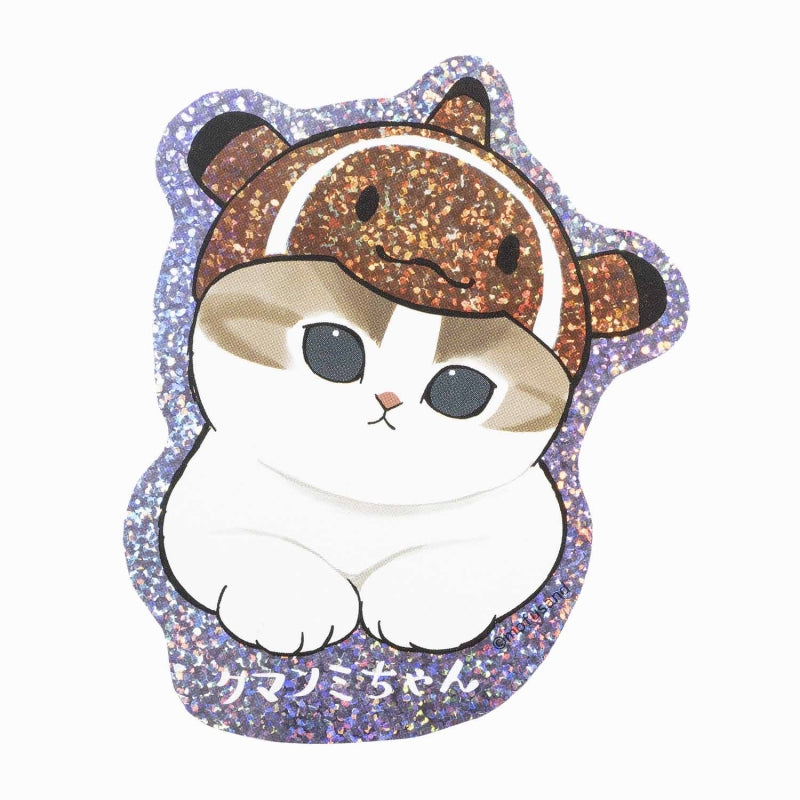 mofusand 可以粘貼在智能手機上的大小的全息圖（Kumanomi -chan） mofusand スマホに貼れるサイズのホログラムステッカー(クマノミちゃん)